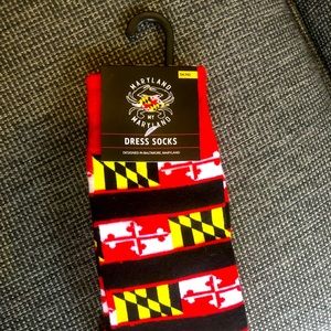 Maryland Flag Dress Socks